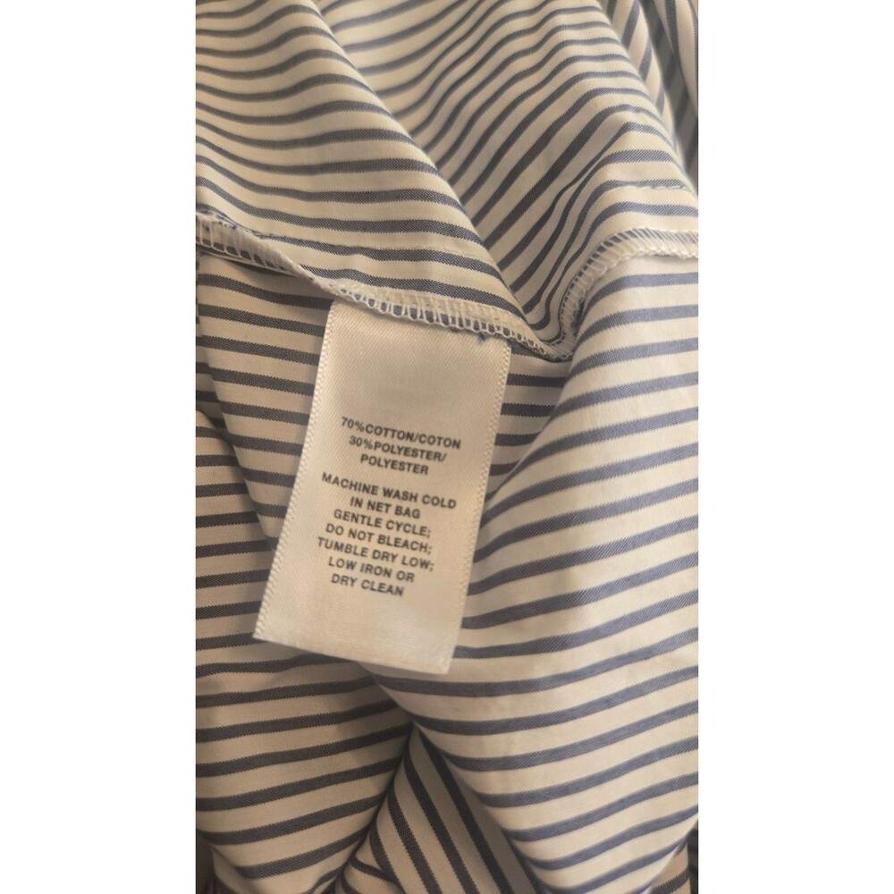 Lafayette 148 New York Sleeveless Striped Shift Dress – Women's Large - Picture 3 of 5